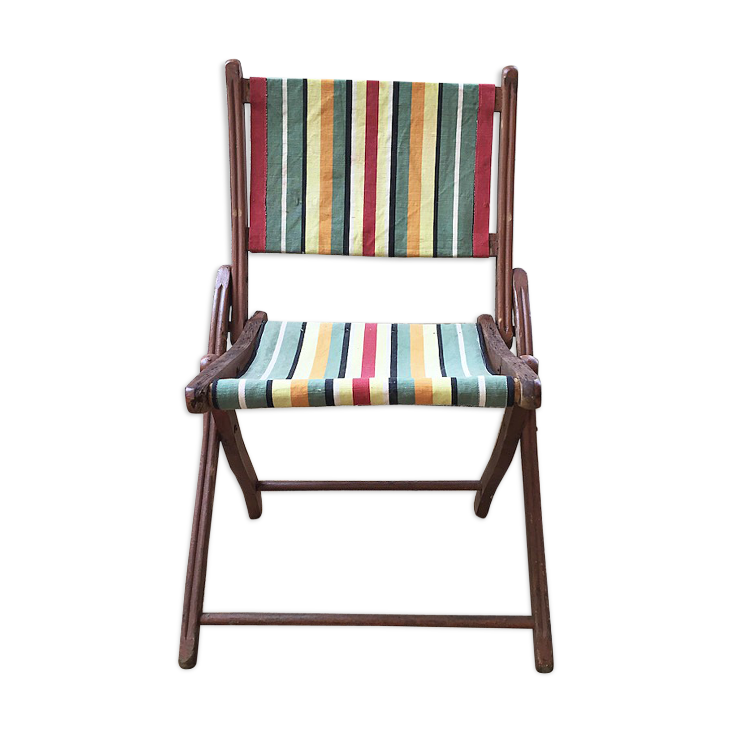 Folding garden chair