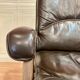 Swivel armchair and its ottoman "drabert" for "gerd lange".