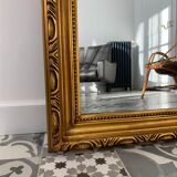 Old beveled mirror 159x99cm