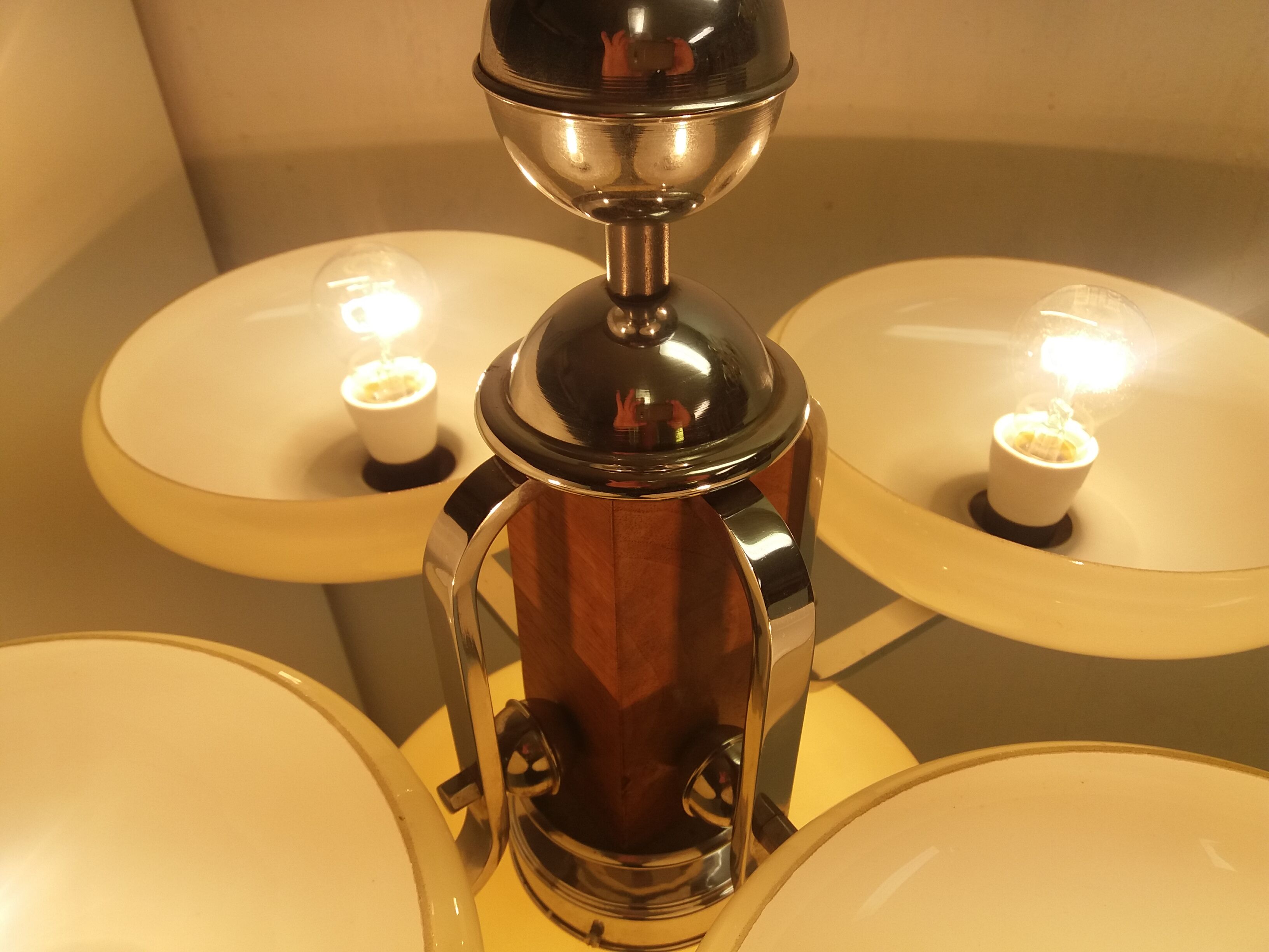 Art Deco chandelier, Czechoslovakia