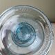 Biot bubble glass candle holder