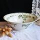 Ceramic fruit bowl, ceramic compote dish, fruit basket.