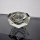 Ashtray by flavio Poli for seguso, sommerso glass, Murano, Italy, 1960
