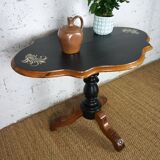 19th century violin table in walnut