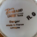 Berger lamp. Limoges porcelain