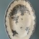 Lot de 2 plats Terre De Fer Nimy modèle Pinsons