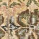 Tapis 2x9 pour tapis de course vintage turc vert floral, 64x279Cm SKU 24965