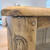 Ancien grand meuble de rangement enfilade comptoir