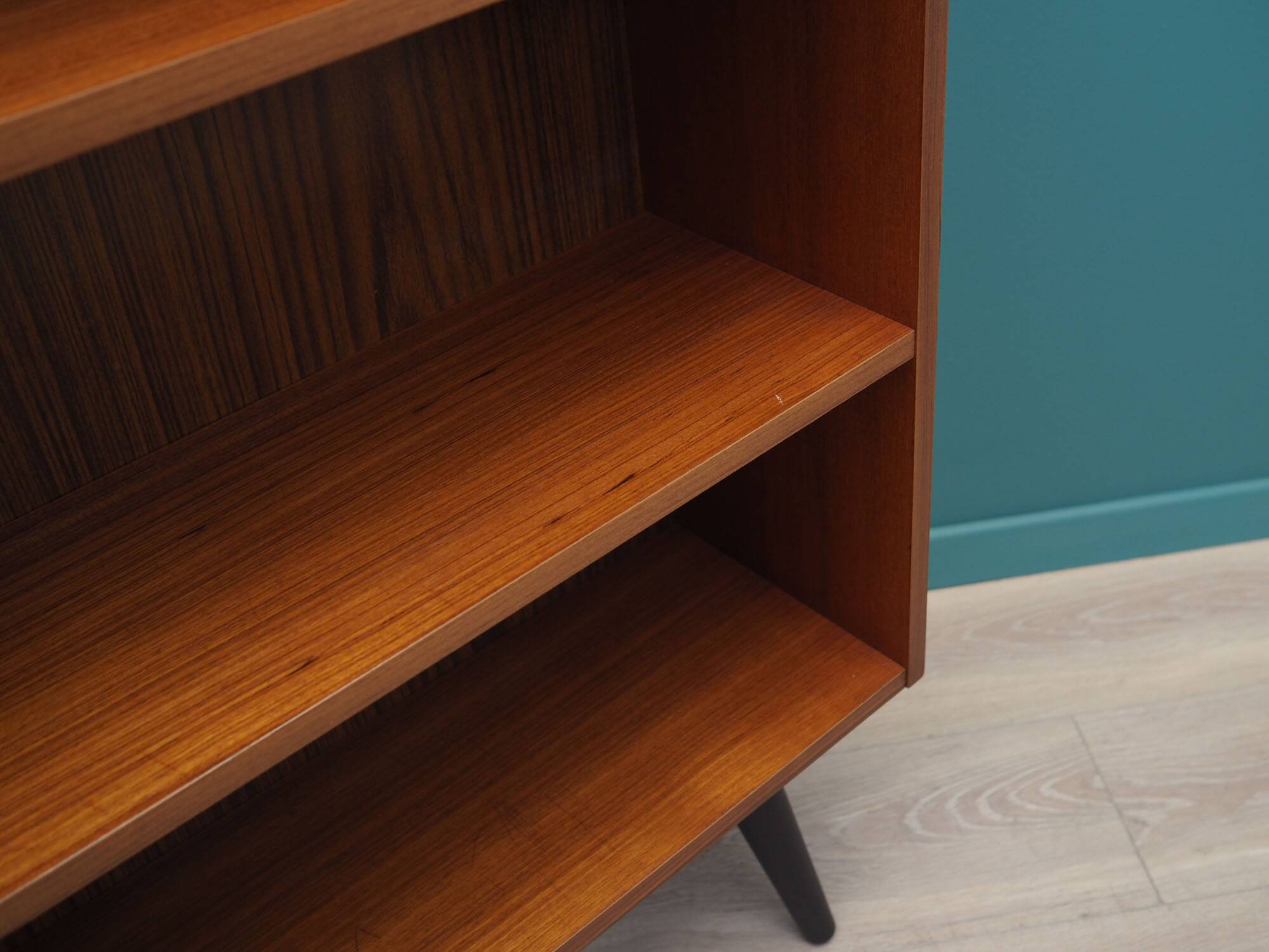 Teak bookcase, Danish design, 1970s, production: Denmark