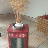 Red metal lantern