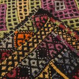 5x8 Yellow & Red Handmade Kilim Rug, 150x247Cm