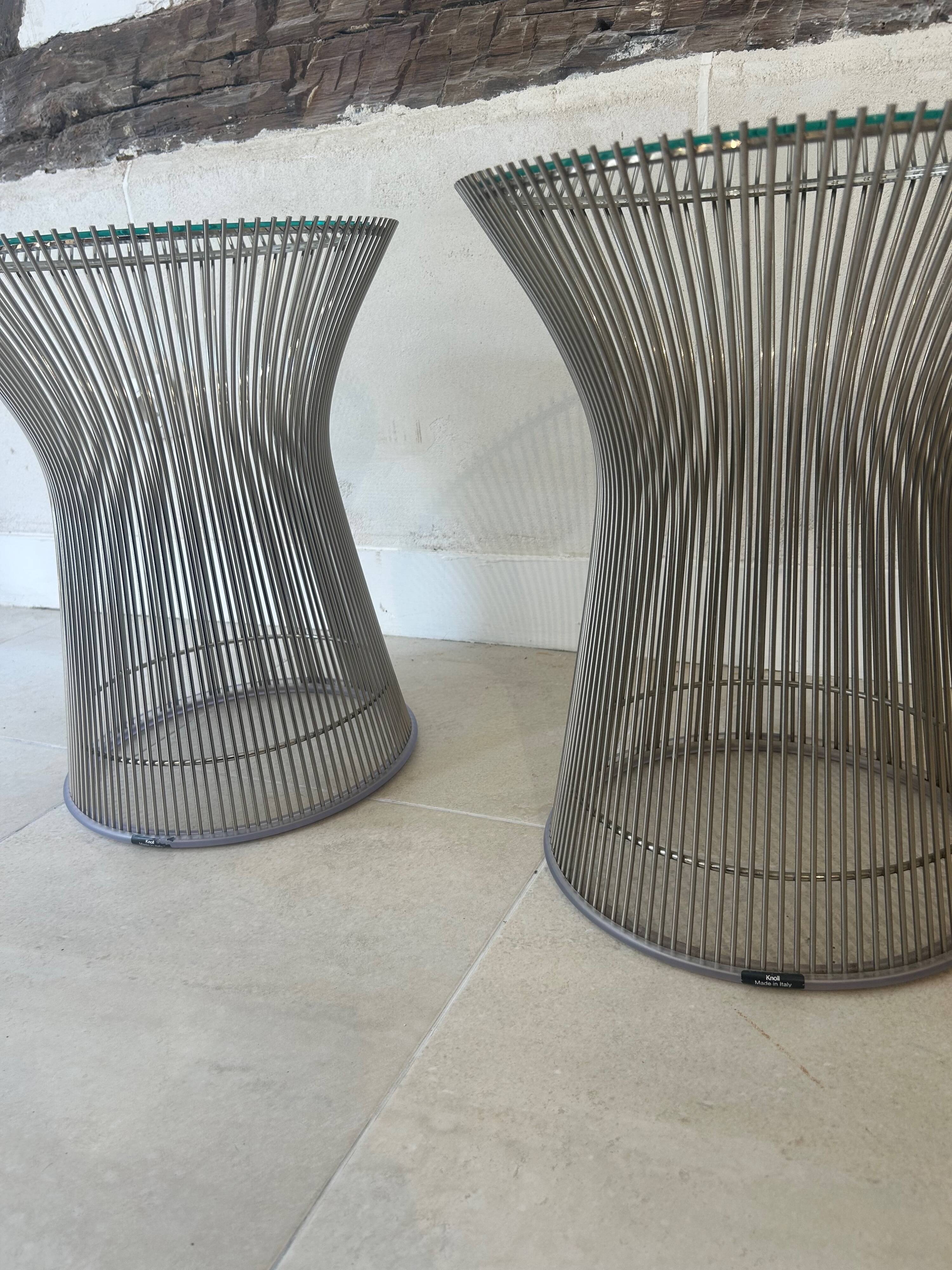 Knoll Warren Platner Side Tables by Warren Platner for Knoll