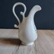 Vintage Ceramic Jug Hand-Painted Multicoloured Floral Decor, Ewer