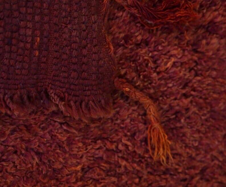 Handmade pure wool rug, size 150 x 250 cm