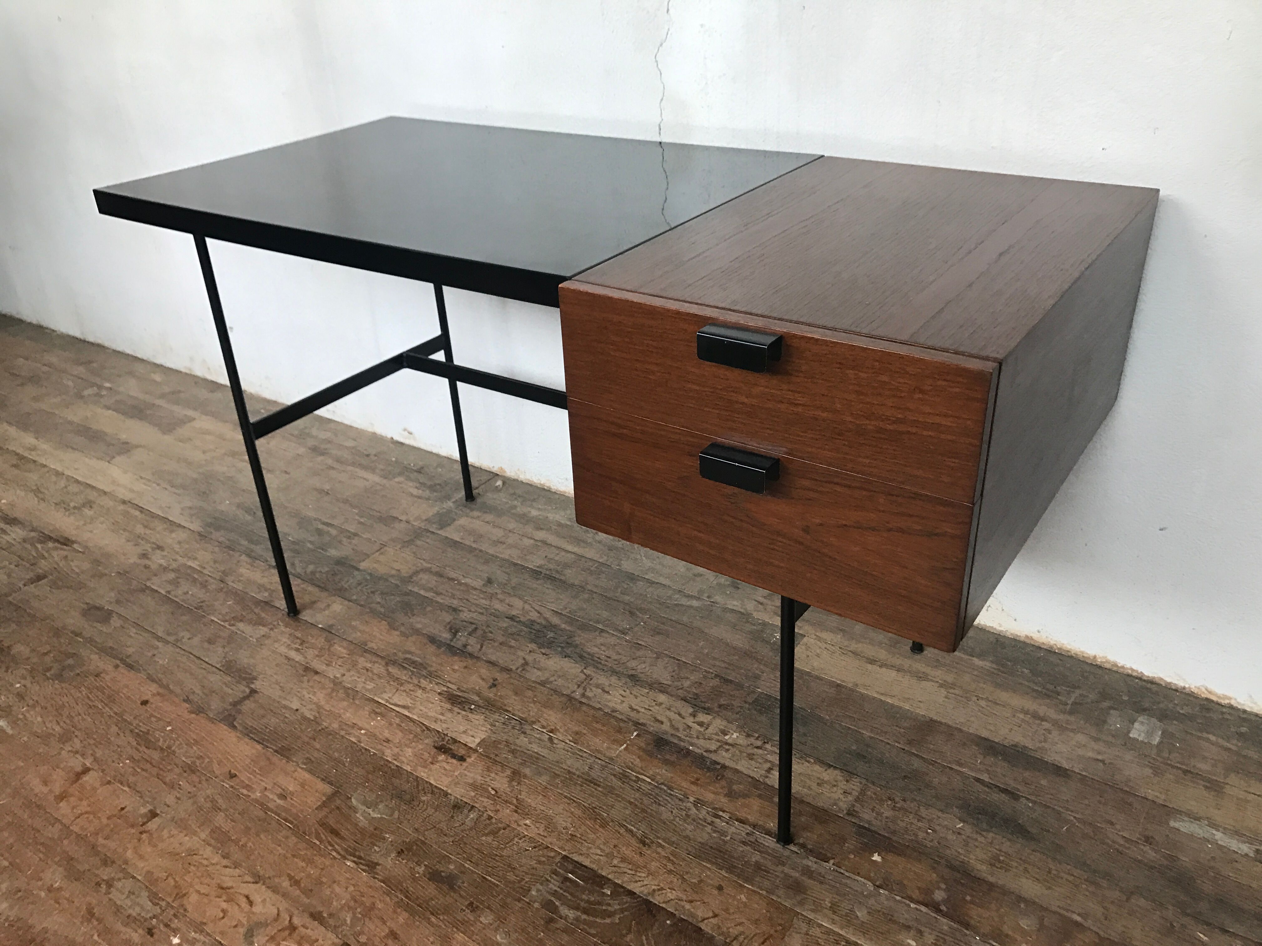 CM 141 desk by Pierre Paulin for Thonet 1950