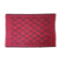 Romanian wool handwoven rug in red and black 210x163cm