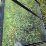 Old wrought iron marquee