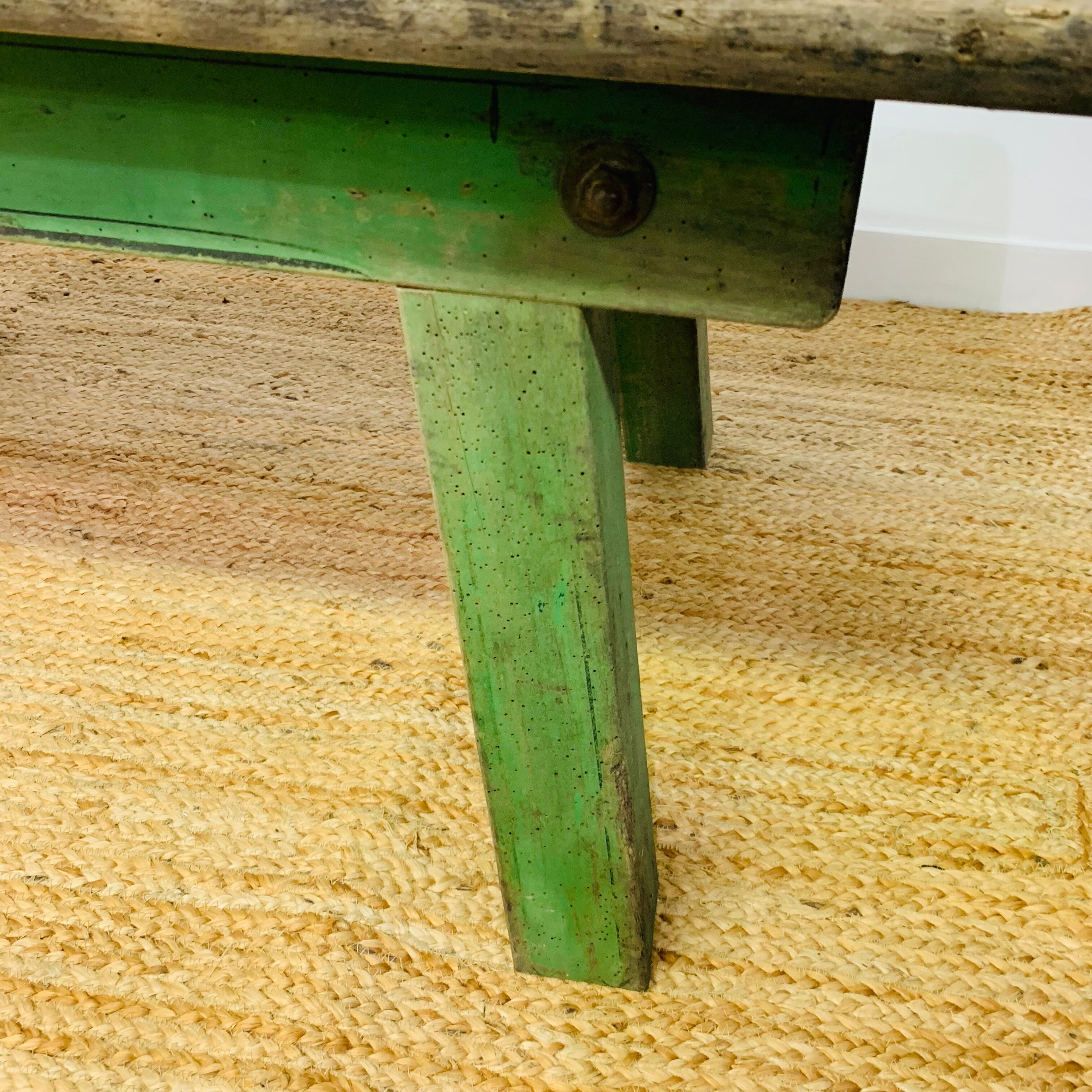 Industrial coffee table