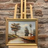 Painting on canvas
