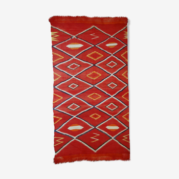 Former American Navajo made hand 143cm x 234cm rug 1870 s