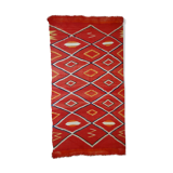 Former American Navajo made hand 143cm x 234cm rug 1870 s