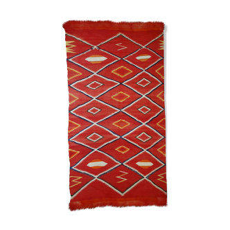 Former American Navajo made hand 143cm x 234cm rug 1870 s