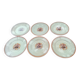 6 Creil Montereau dessert plates