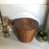 Vintage wicker basket
