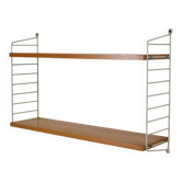 String Wall shelf by Kajsa & Nisse Strinning 1960s Scandinavian