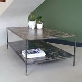 Industrial coffee table