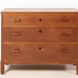 1930s Funkis Chest of Drawers in Oak, Sweden