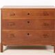 1930s Funkis Chest of Drawers in Oak, Sweden