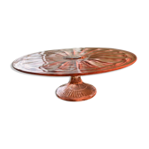 Moulded glass pie dish