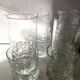 Set verres reliefs BP années 70