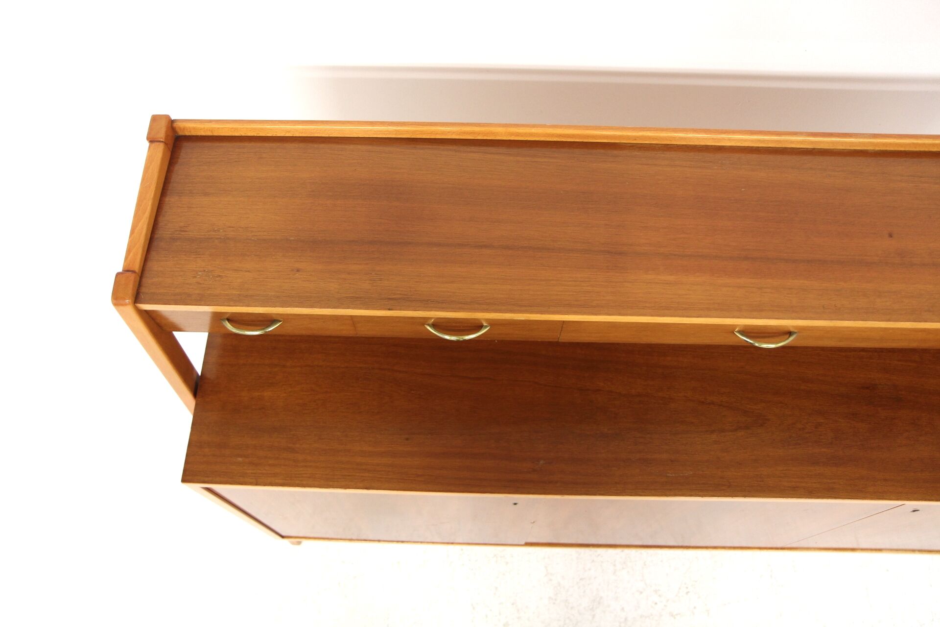 Scandinavian enfilade in mahogany and beech, Sweden, 1960