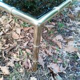Vintage brass coffee table