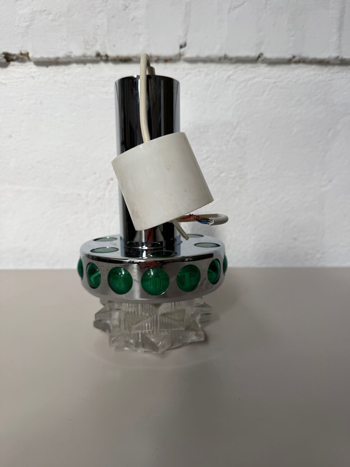 Metal and glass suspension Raak