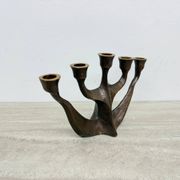 Brutalist candle holder by Horst Dalbeck, 1970s, Germany