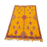 Handmade Berber carpet in wool 196 x 310cm