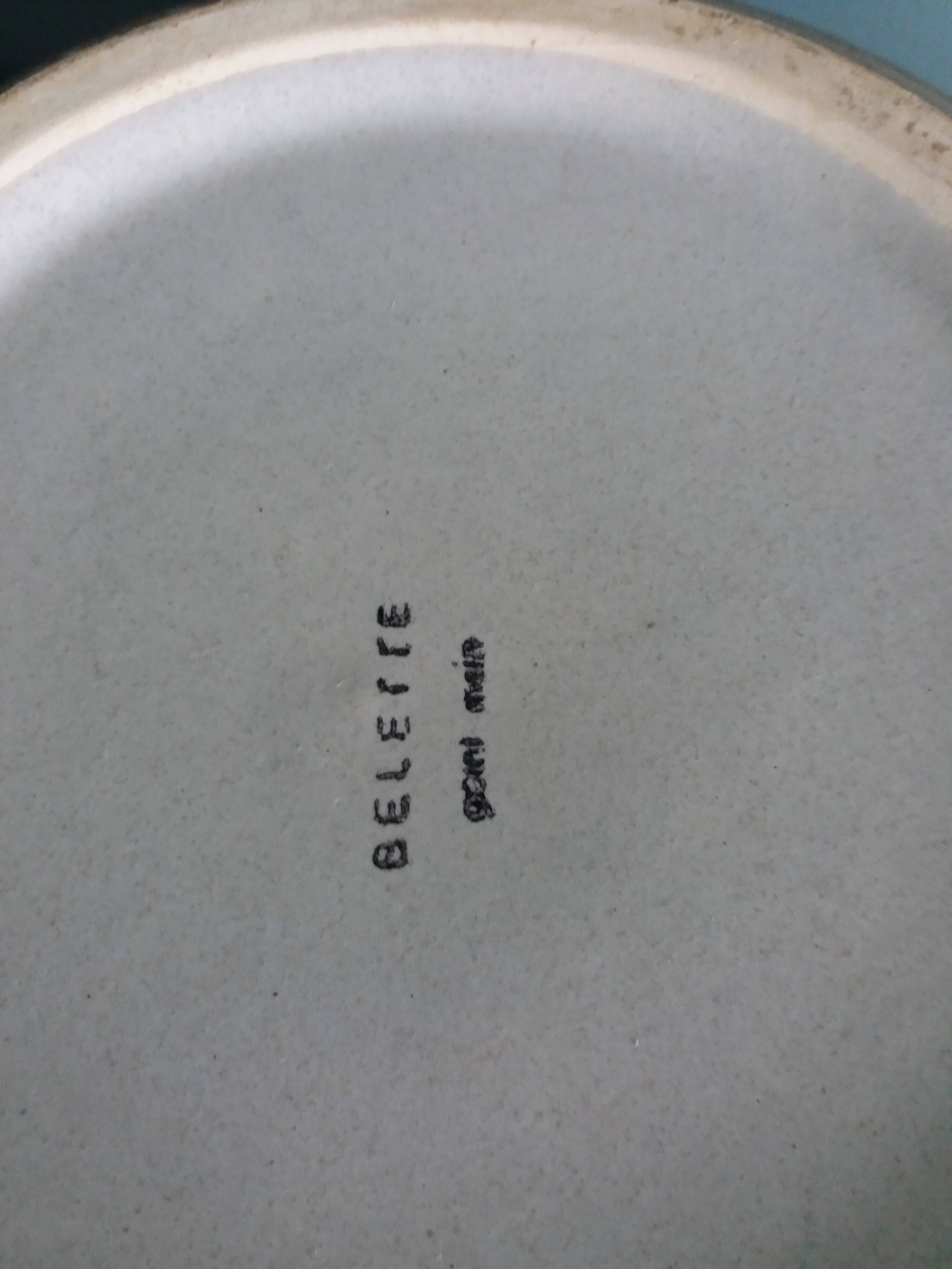 Niderviller salad bowl, Belette model