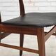 1970s, set of 4 Danish dining chairs by Findahl Møbelfabrik, teak wood.
