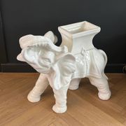 Elephant cache-pot in ceramic - Ref 1339
