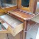 Mahogany showcase buffet library
