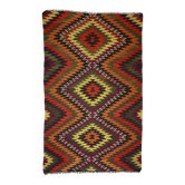 Grand Kilim Turkish Anatolia 180x294 cm Vintage Geometric Handwoven