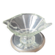 Coupe en verre épais style Art Déco gravée Slovakia