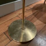 Danish reading lamp 2 height-adjustable reflectors in gold brass Frandsen