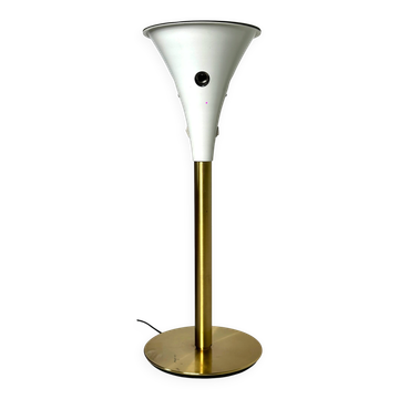 Tulip Floor Lamp Staff Leuchten Metal / Gilded - Brass 1960s/70s