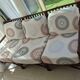 Vintage salon Maison Maugrion in rattan with leather and feather finishes.