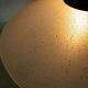 1980s Memphis glass suspension, vintage pull switch lamp.