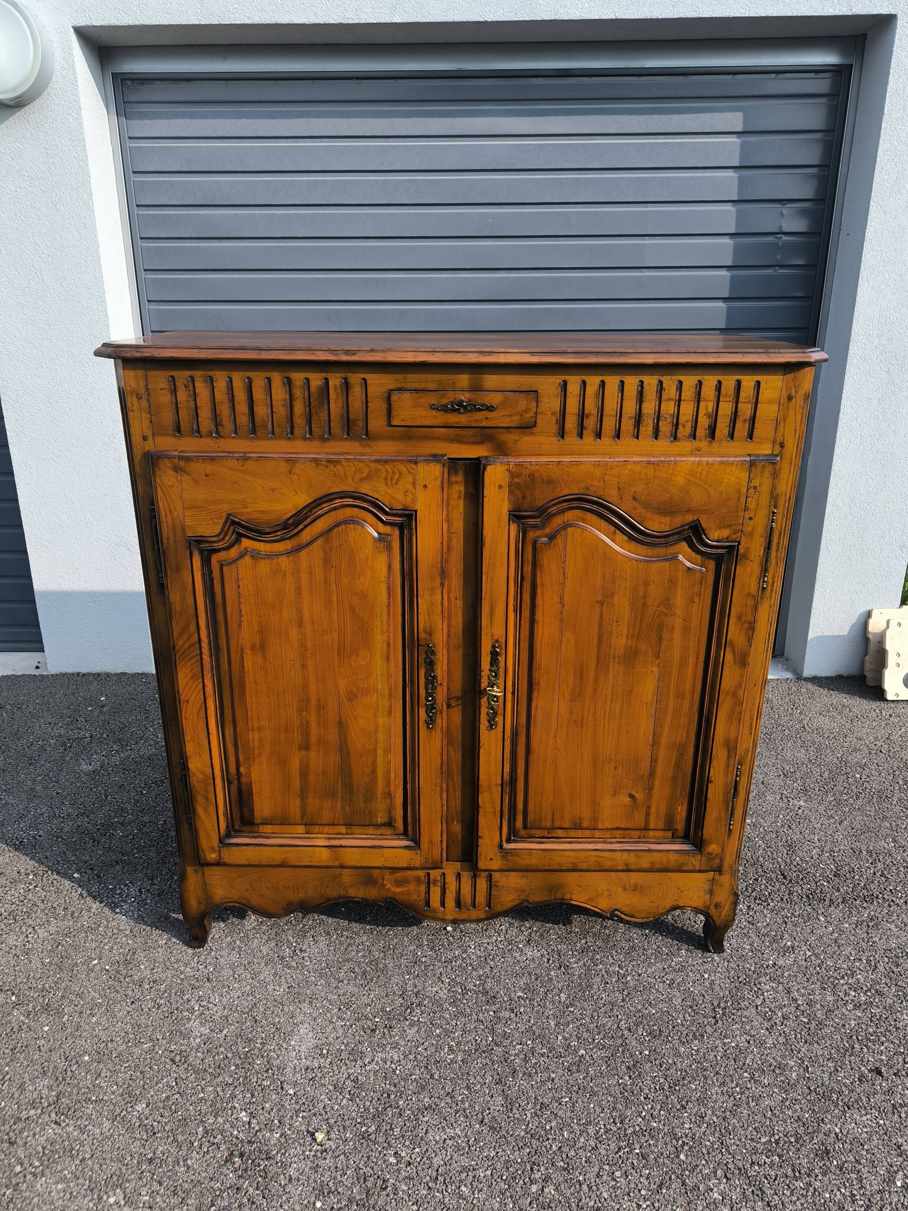 Louis XV style tall buffet